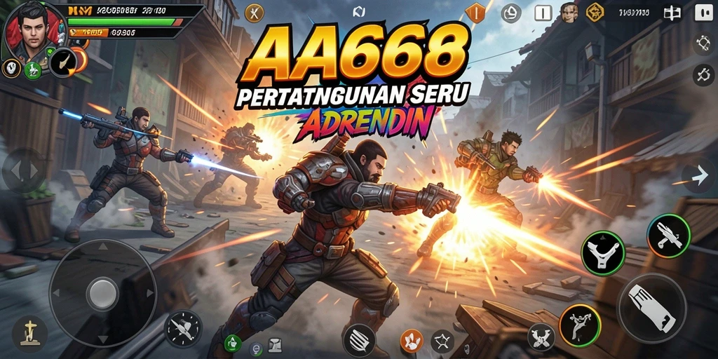 Tampilan gameplay Action yang mendebarkan dan seru!